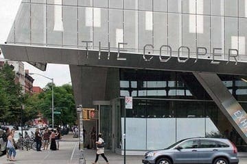 cooper-union-signage Custom signage for The Cooper Union.