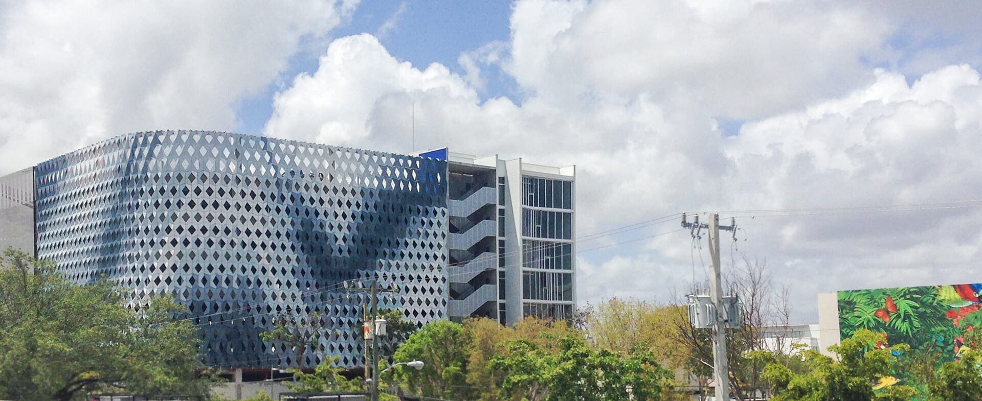 Photo of the IwamotoScott Facade for the Miami Design District City View Garage