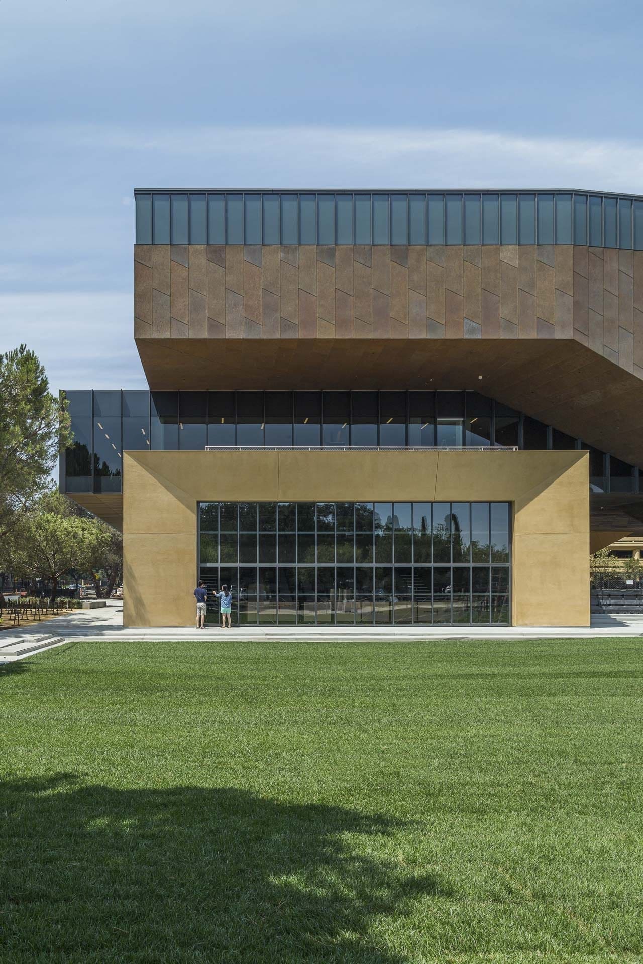 McMurtry Building in Stanford, California, designed by Diller Scofidio + Renfro.