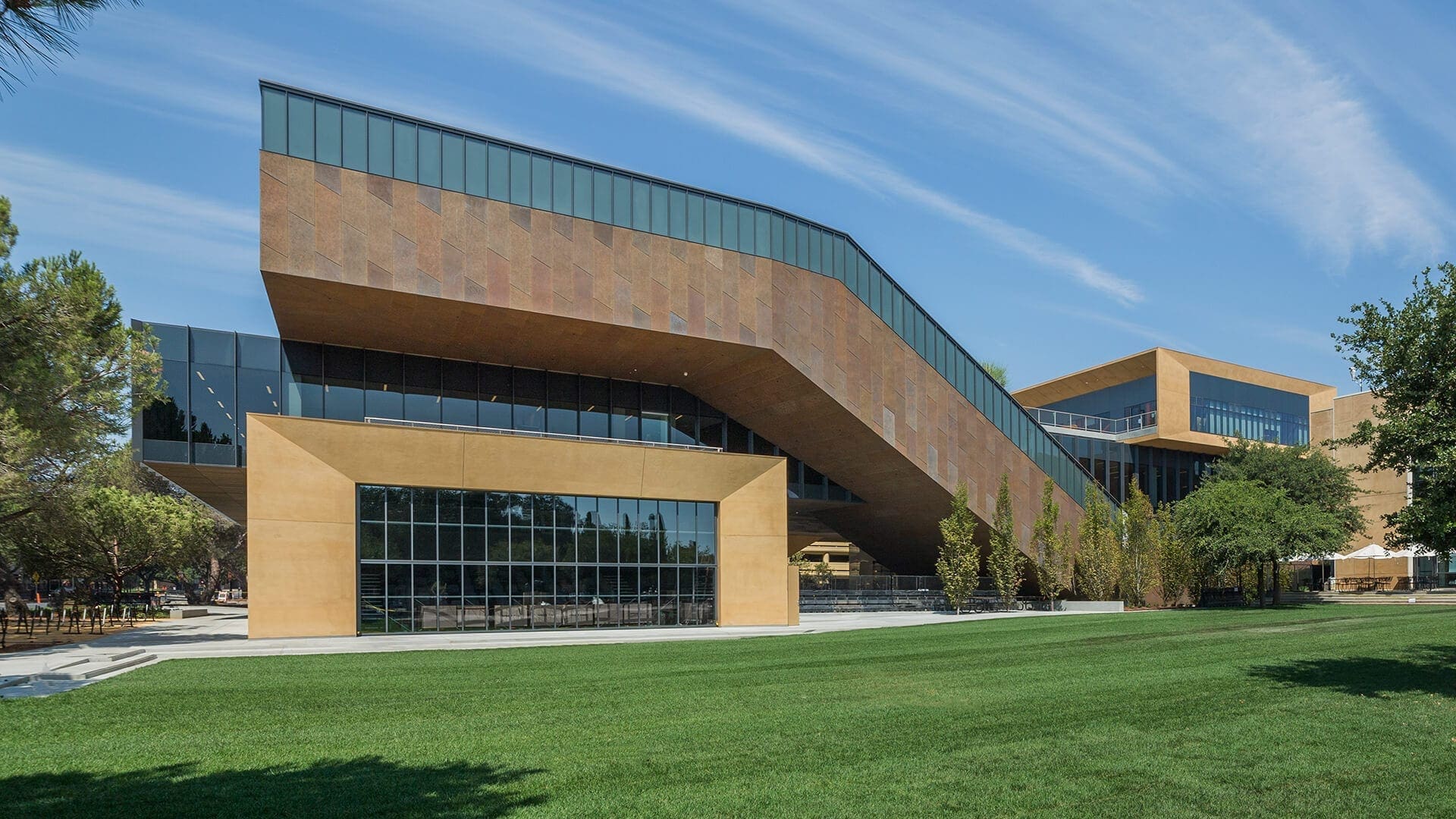 McMurtry Building in Stanford, California, designed by Diller Scofidio + Renfro.