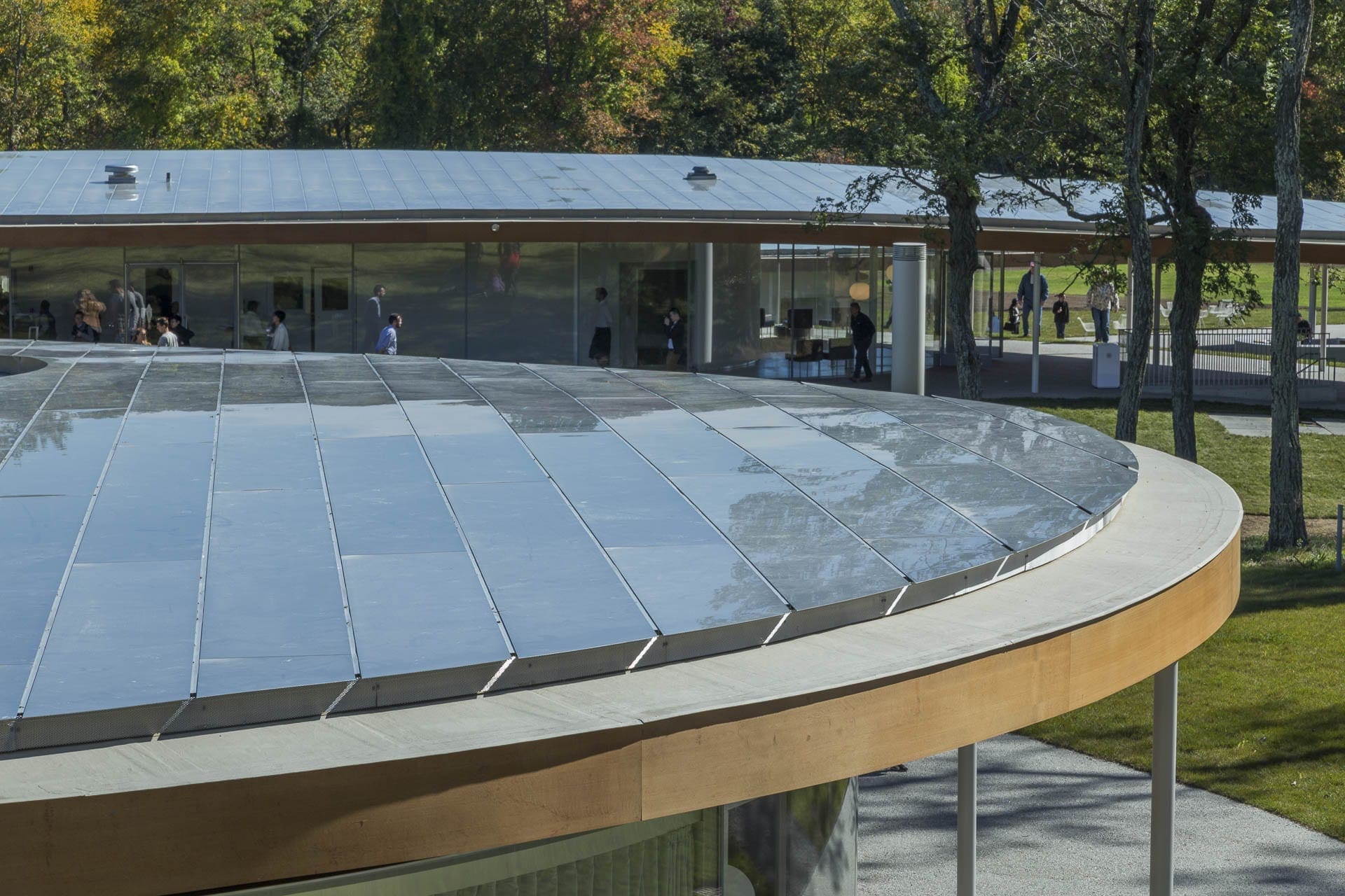 Roof detail for Grace Farms, designed by SANAA.