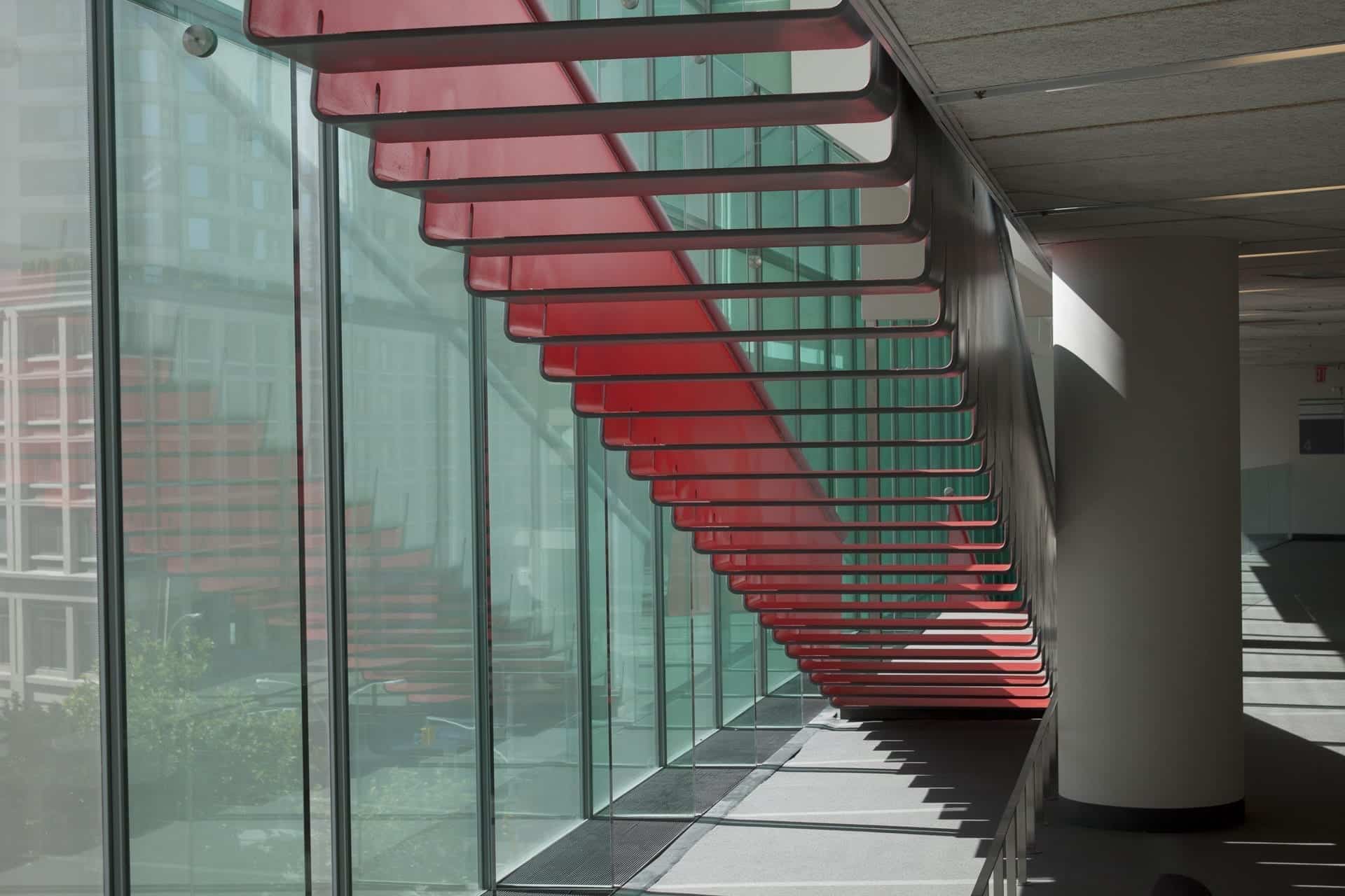Juilliard Staircase designed by Diller Scofidio + Renfro.