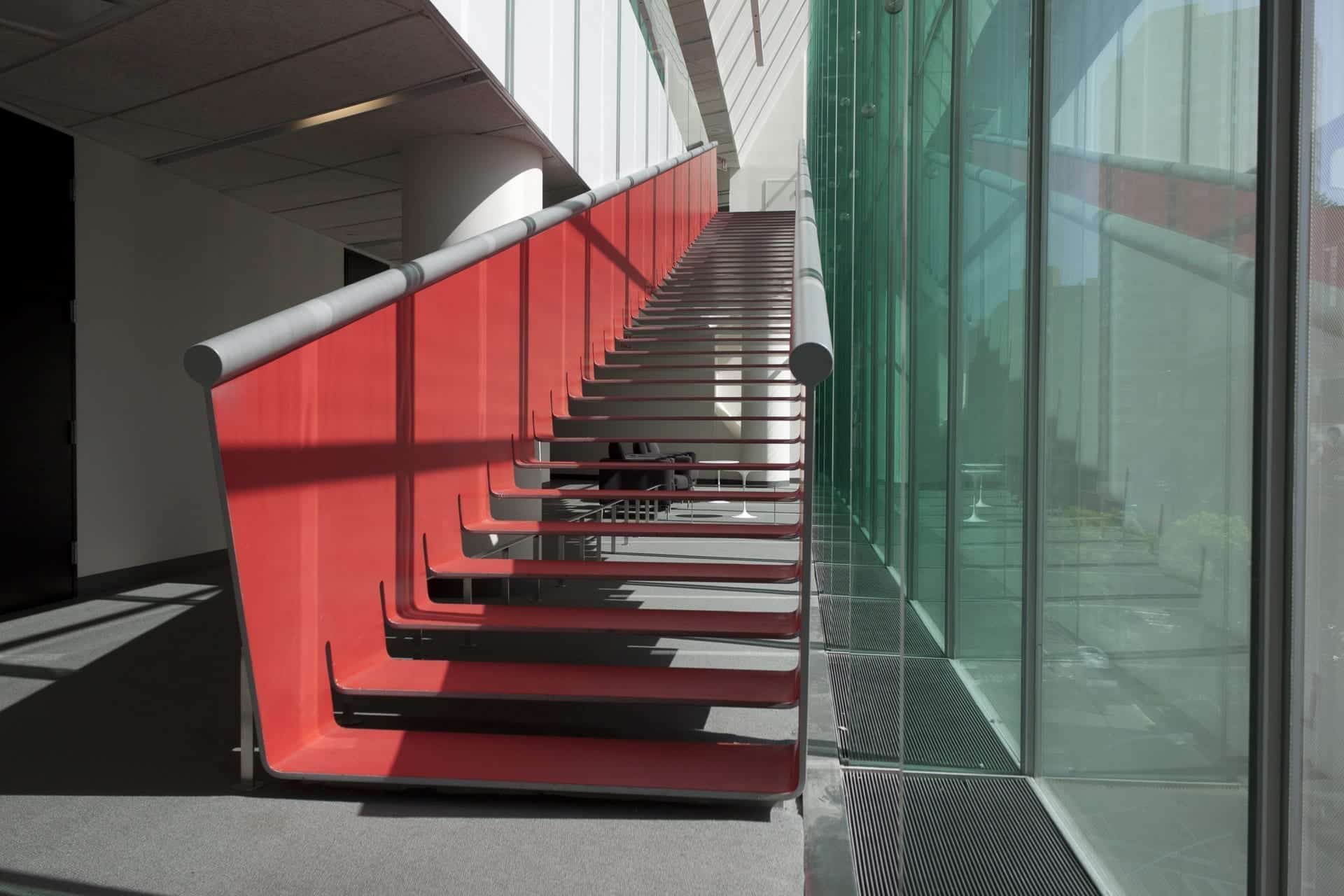 Juilliard Staircase designed by Diller Scofidio + Renfro.