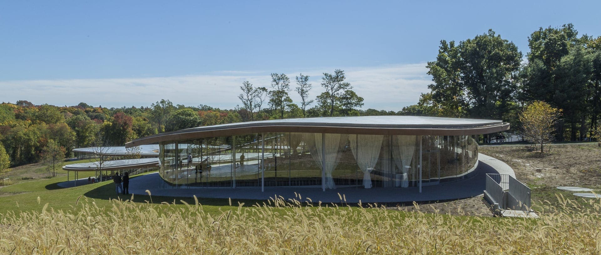 The Sanctuary at Grace Farms in New Canaan, Connecticut.