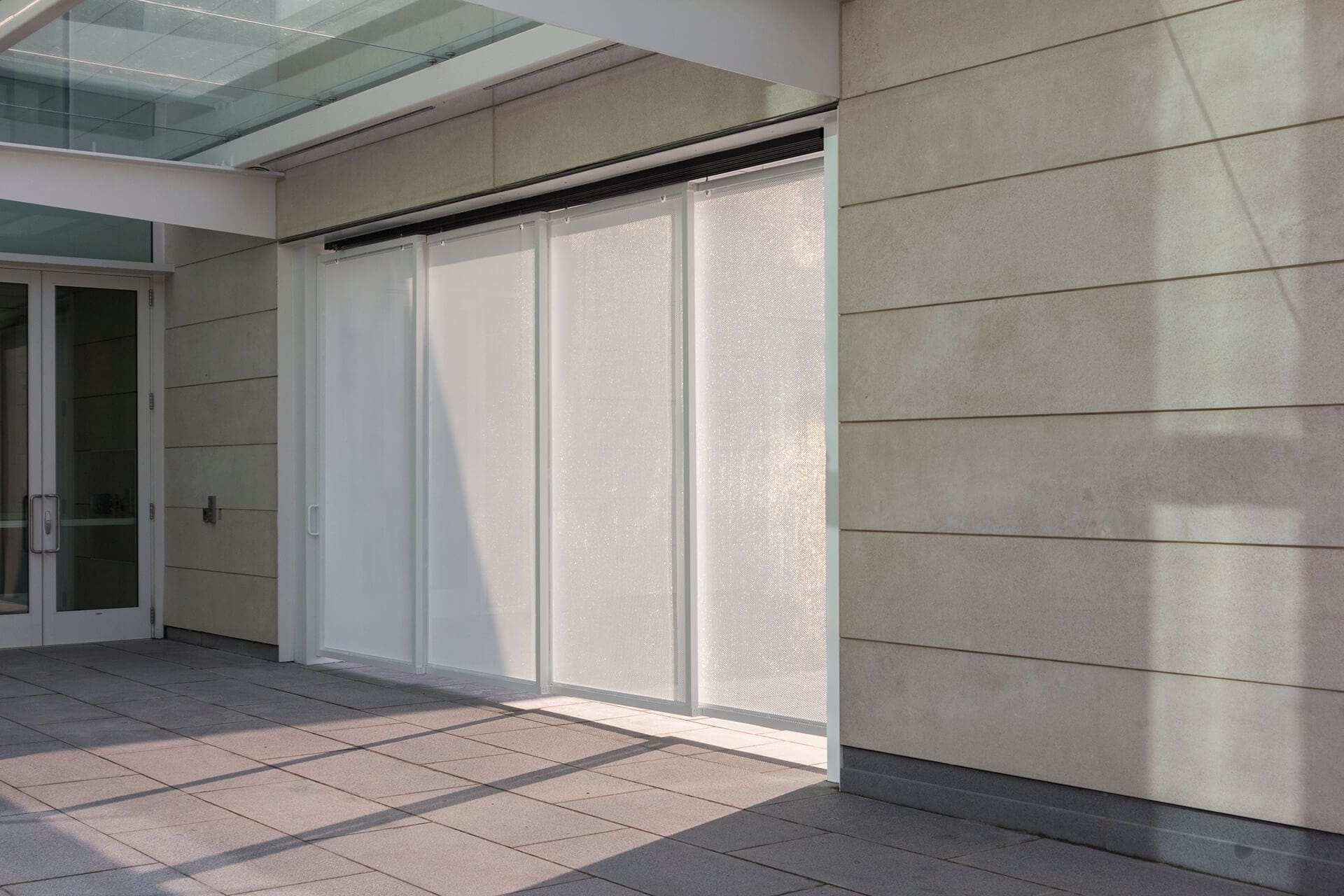 Columbus Museum of Art, detail of the custom copper flashing and metalwork.