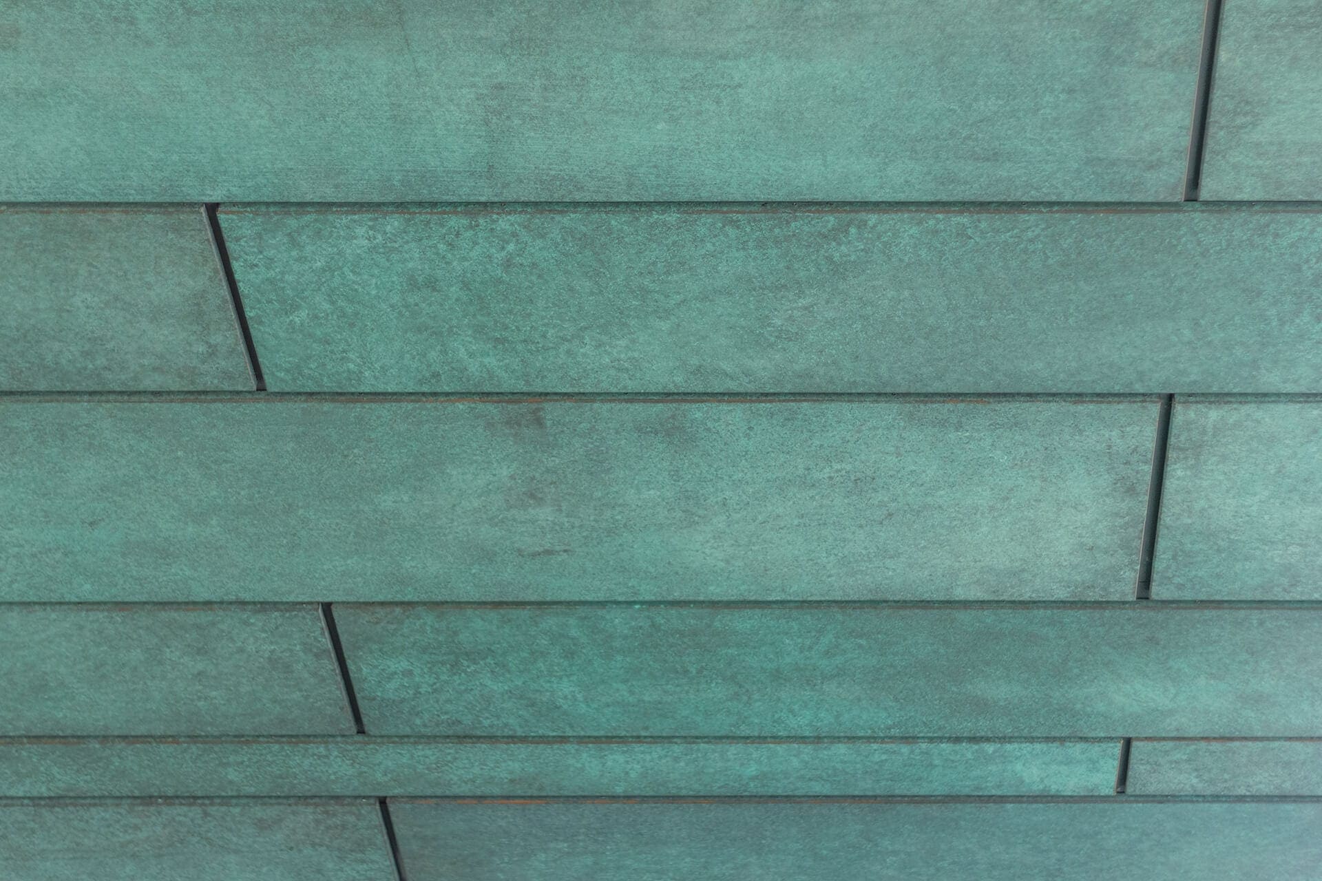 Columbus Museum of Art, detail of the custom copper soffit.