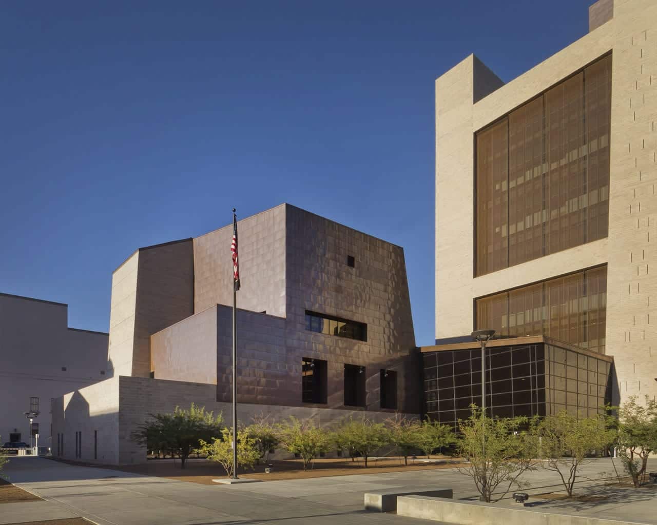 Detail of the Special Proceedings Court at El Paso's Federal Courthouse.