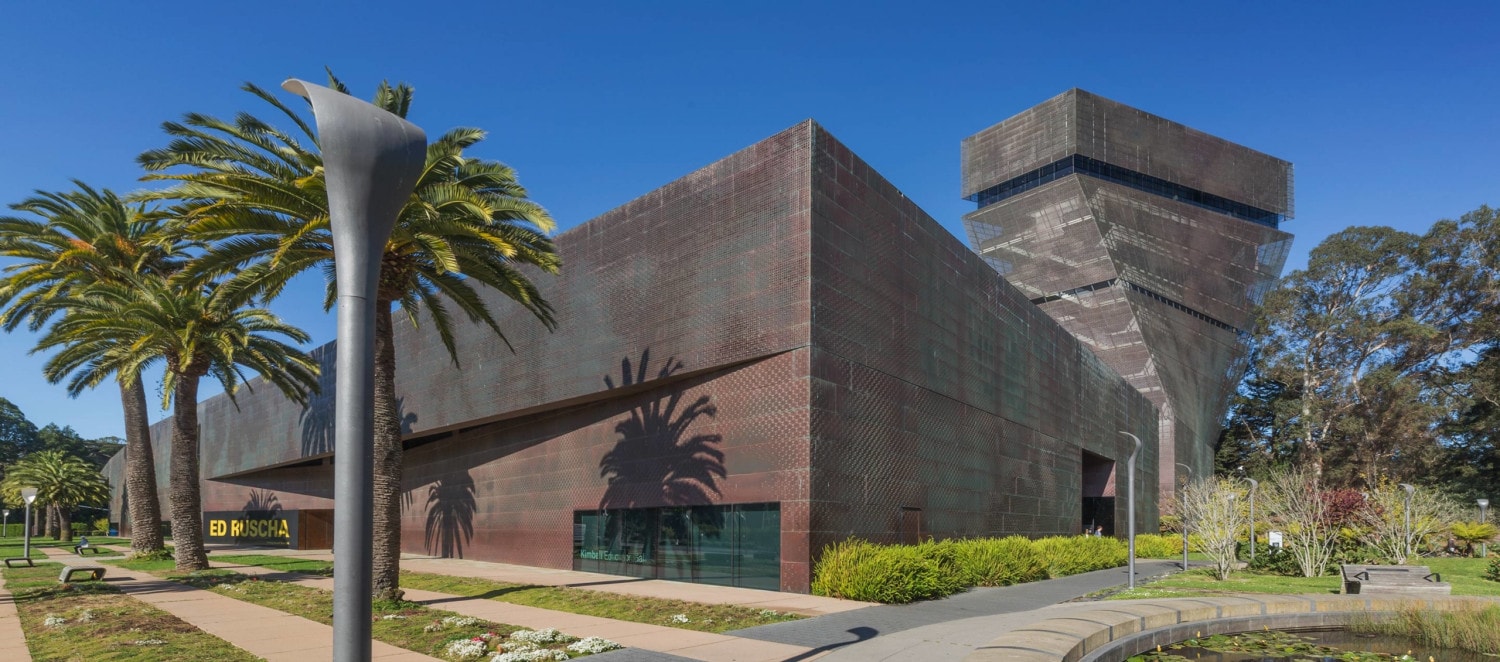de Young Museum, photographed in 2016, a decade after its opening