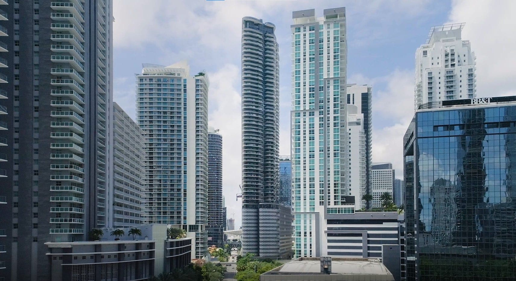 Brickell flatiron is a 64-story residential high rise in Miami, Florida.