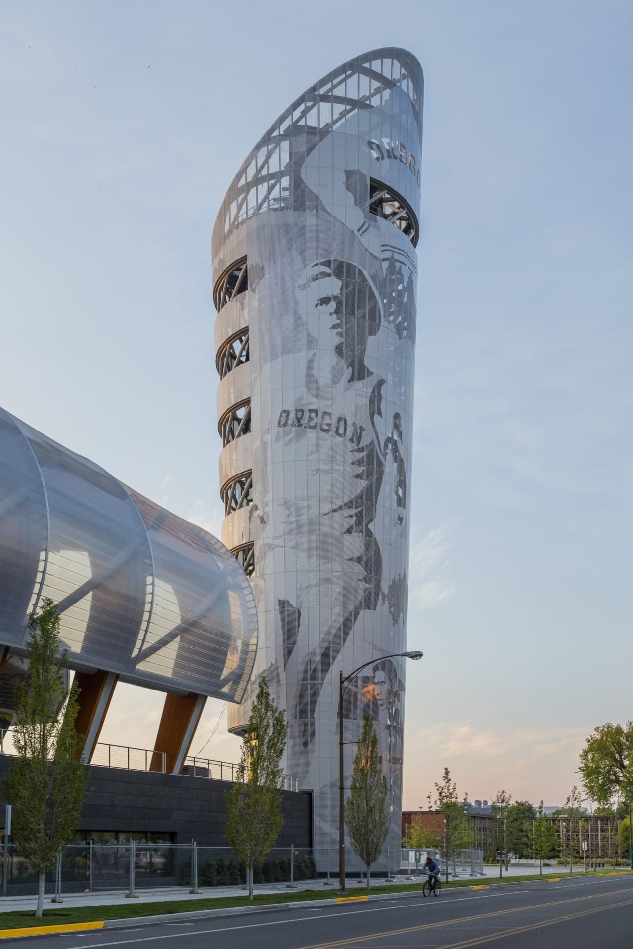 hayward-tower-jcb-arko-2860 Steve Prefontaine was a star runner who won 35 out of 38 races at Hayward Field between 1970-1975.