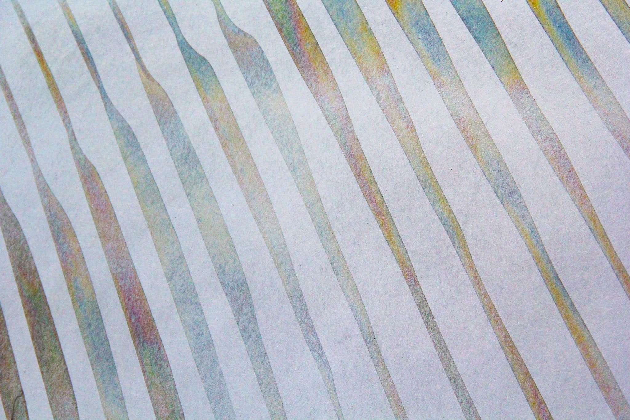 PRECISION PATINA SAMPLES – IRIDESCENT FINISH ON GALVANIZED STEEL - CLOSE-UP