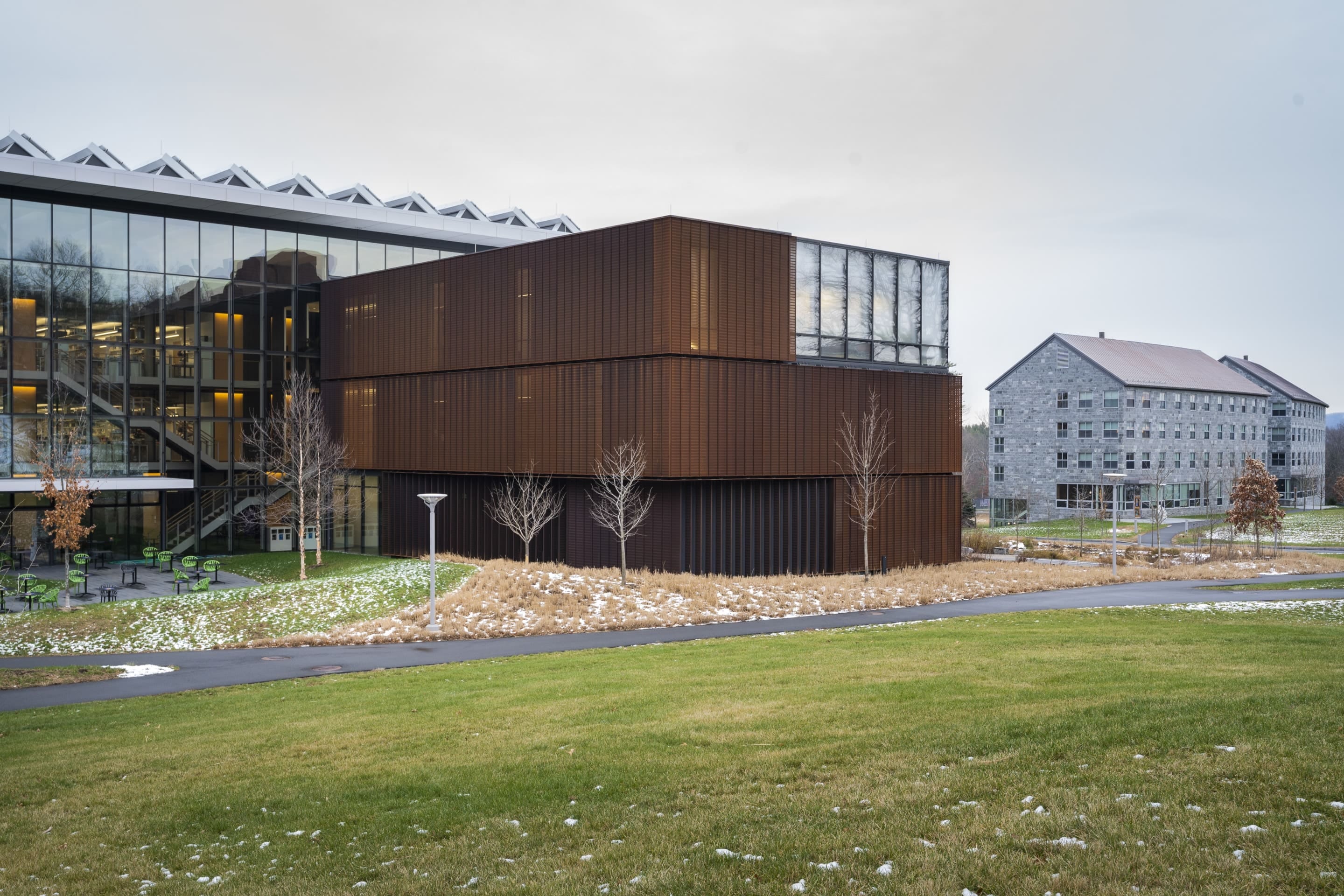 amherst-c-matt-eames-arko-0845 Amherst College’s new Science Center building opened in the fall of 2018