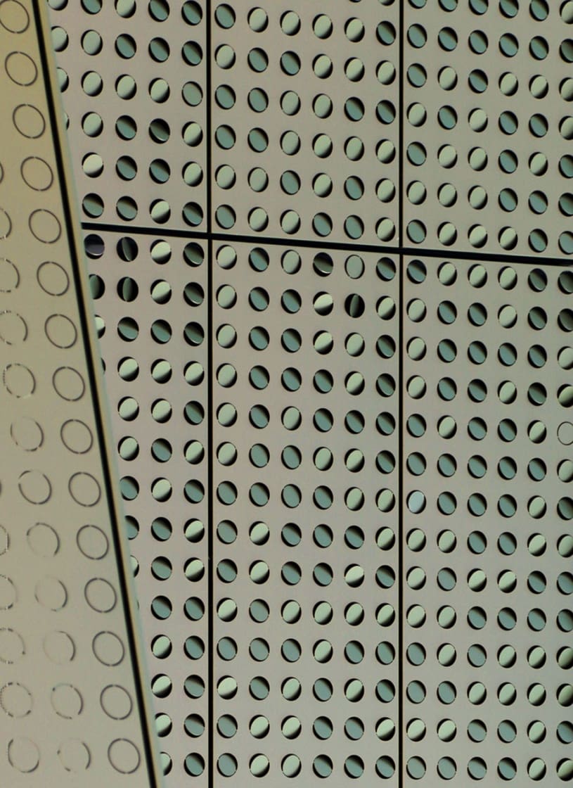 Louver Surface on the facade of the Bloomberg Center at Cornell Tech