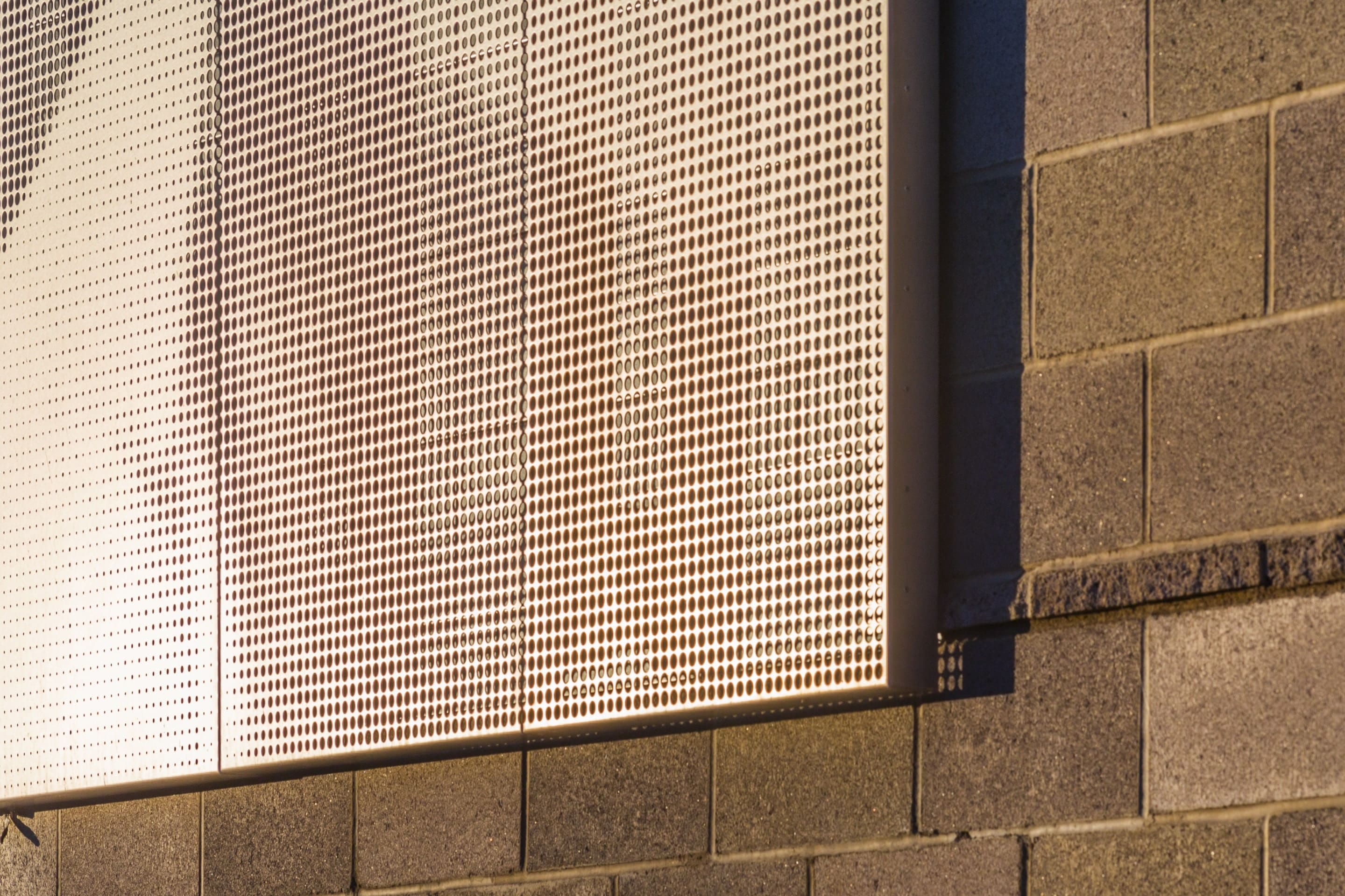 Southeast corner detail of Carver Elementary ImageWall.