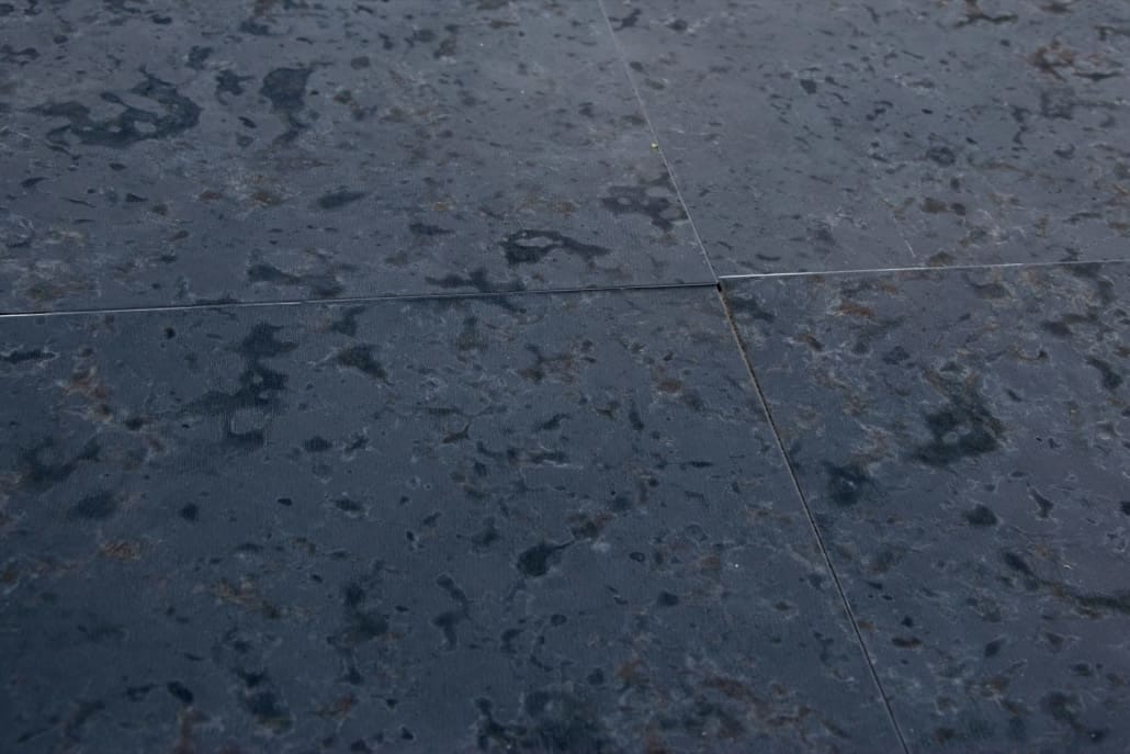 Zinc B001, a concept surface from Zahner, is a preweathered zinc patina that rivals the appearance of blackened steel.