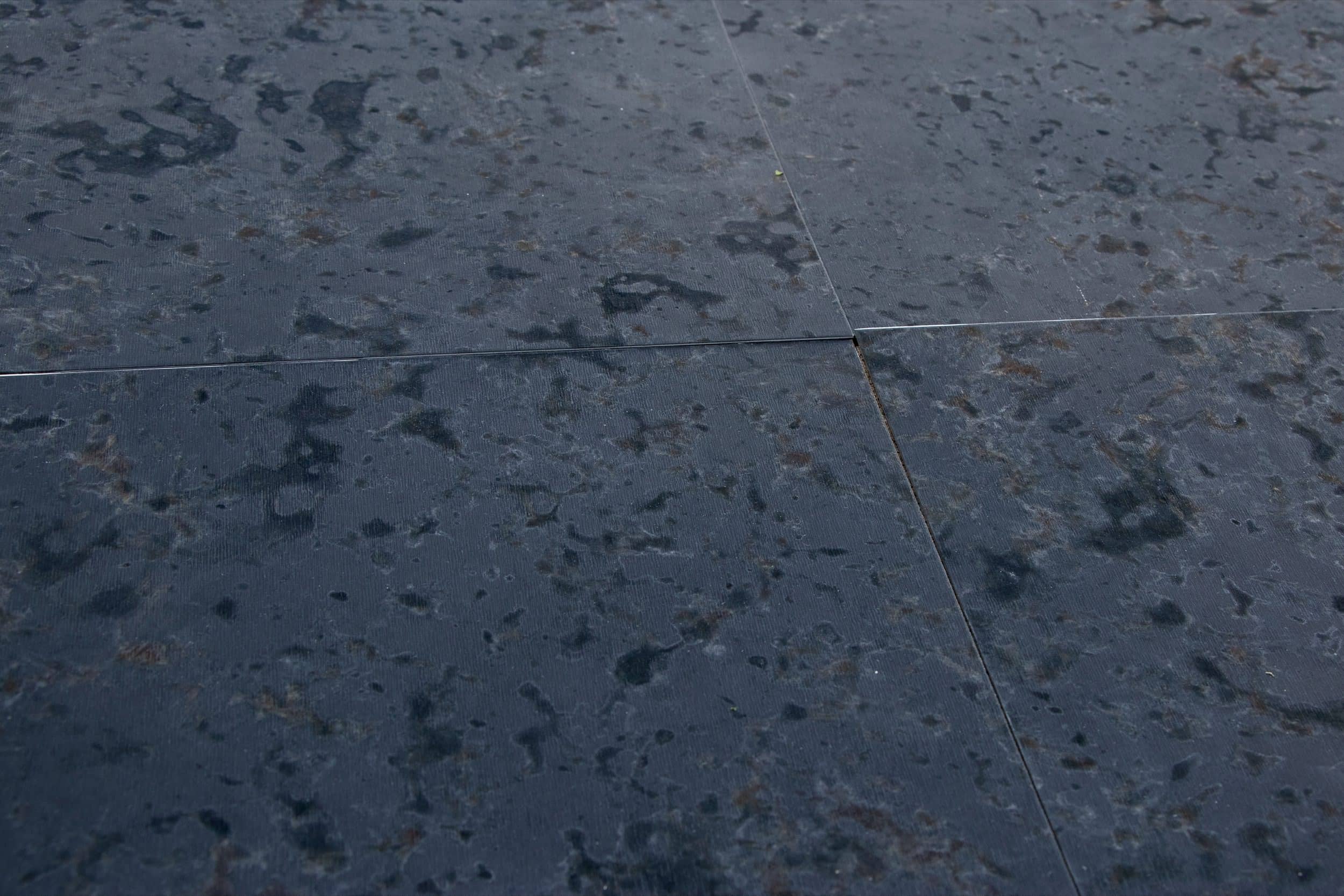 Zinc B001, a concept surface from Zahner, is a preweathered zinc patina that rivals the appearance of blackened steel.