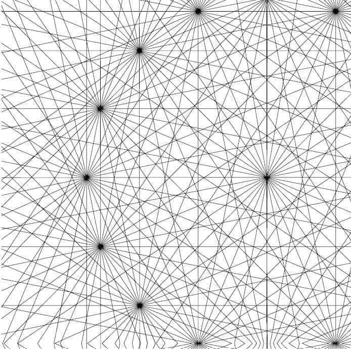 Geometry-map Geographical map used in the facade design process.