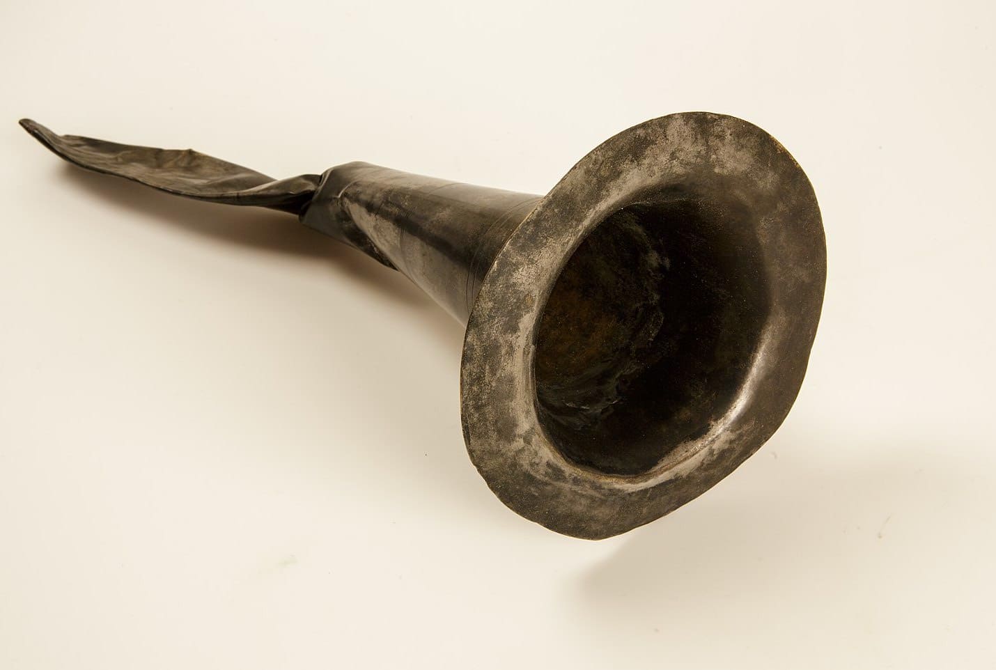 A Roman army signal horn or "cornu", found in Alphen aan den Rijn, Netherlands.