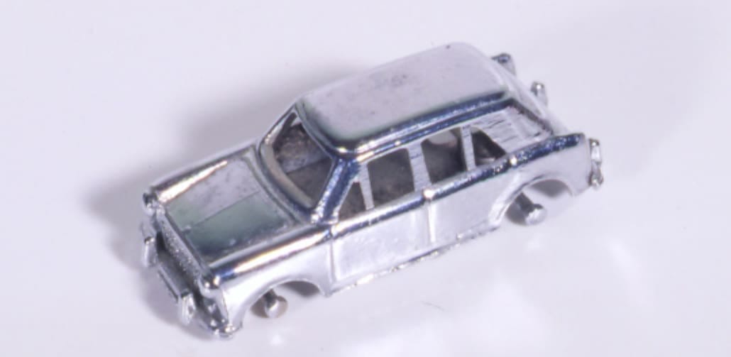 Die cast zinc toy car circa 1966-1972.
