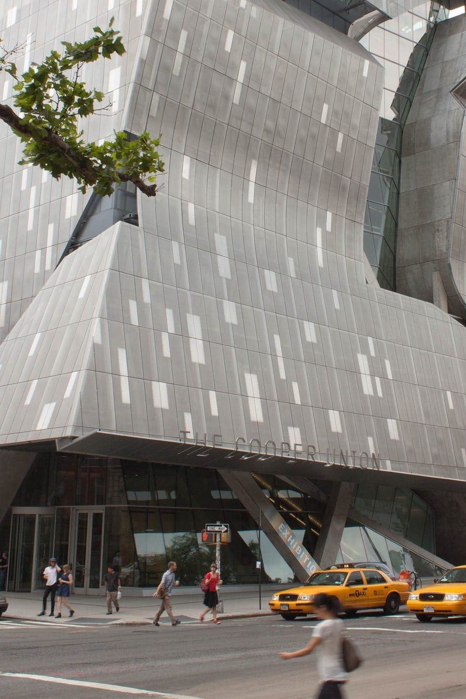 PICTURED: COOPER UNION NEW ACADEMIC BUILDING.